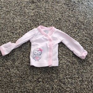 Baby girl button up